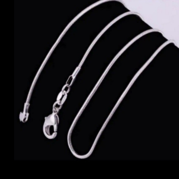 Pink Agate Gemstone 925 Sterling Silver Handmade Pendant Necklace - Picture 4 of 5